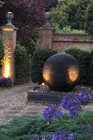 Round Ball Slate Water Features
