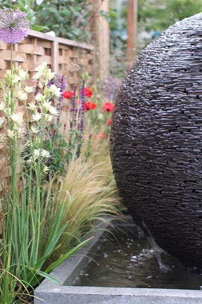 Round Ball Slate Water Features