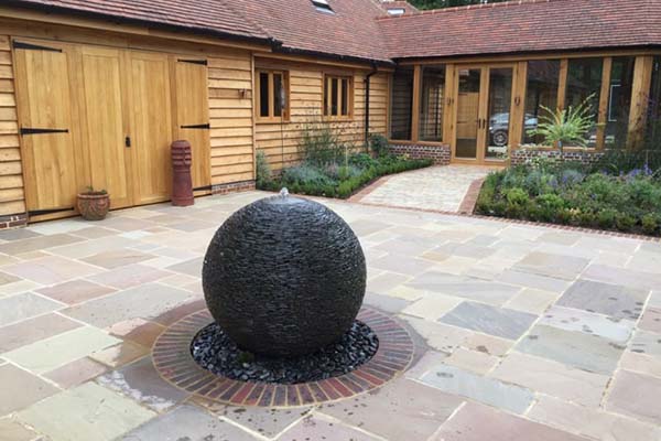 Outdoor Natural Slate Water Features