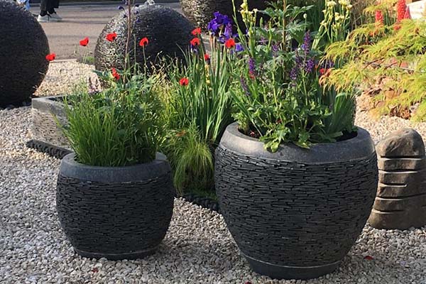 Slate Urns